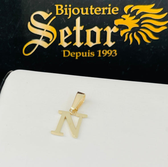 Initial pendant P352 - Bijouterie Setor