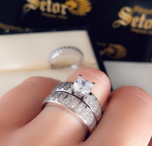 Nelly wedding rings TWR004 - Bijouterie Setor