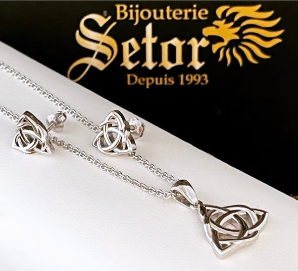 Set Triquetra S043 - Bijouterie Setor