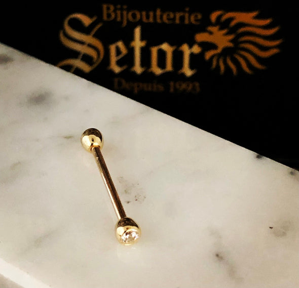 Tongue piercing BP006 - Bijouterie Setor