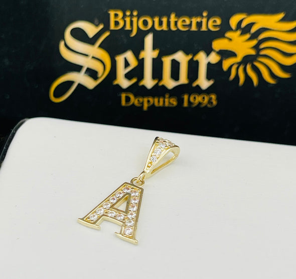 Pendentif initial P351 - Bijouterie Setor