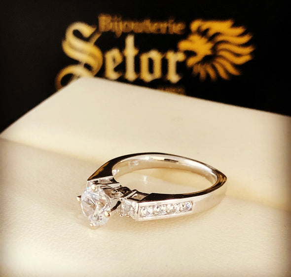 Bague de fiançailles Robin ZER037 - Bijouterie Setor