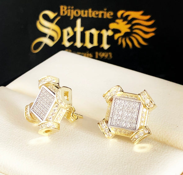 François earrings E177 - Bijouterie Setor