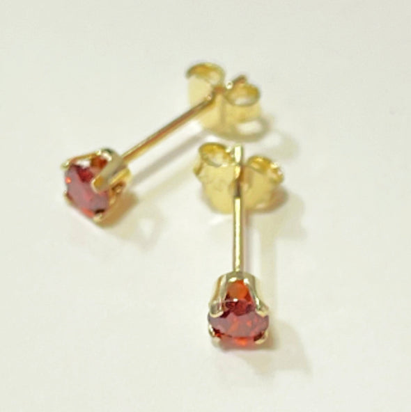 Birthstone earrings E199 - Bijouterie Setor