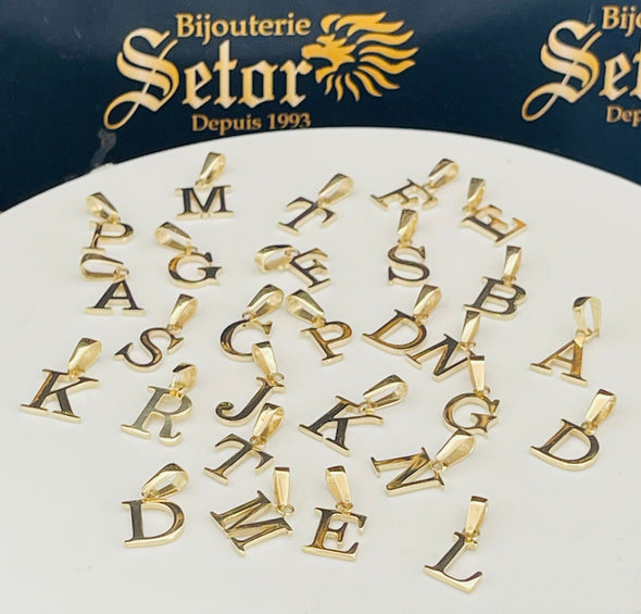 Initial pendant P352 - Bijouterie Setor