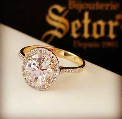 Megan engagement ring ZER012 - Bijouterie Setor