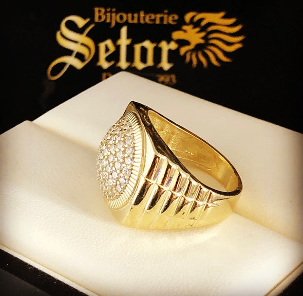 Cabochon men’s ring MR082 - Bijouterie Setor