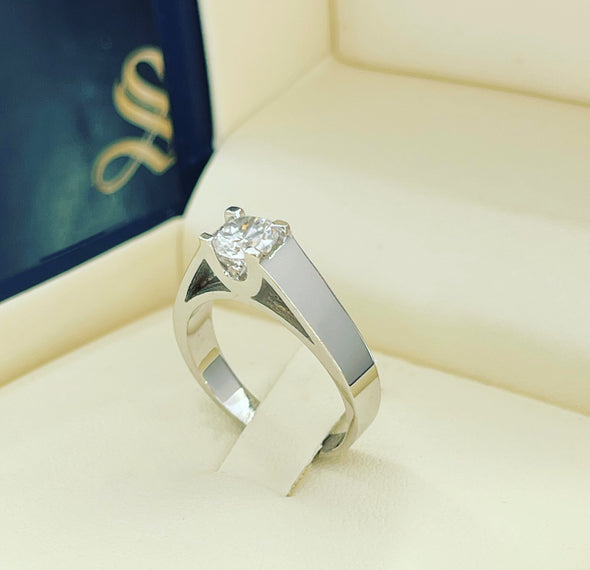 Solitaire engagement ring ZER053 - Bijouterie Setor