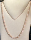 Collier de tennis en or rose et diamants DC023 - Bijouterie Setor