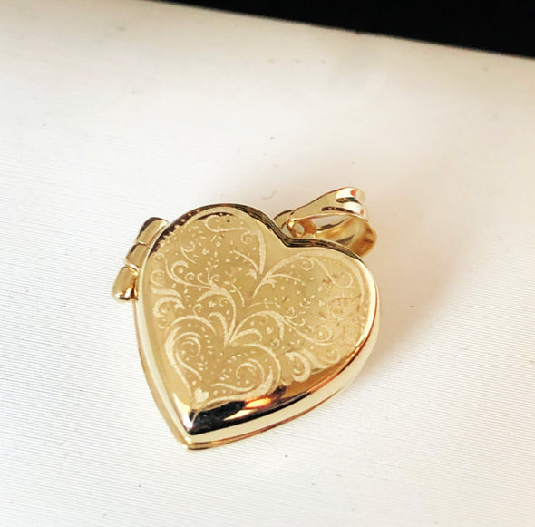 Heart locket P265 - Bijouterie Setor