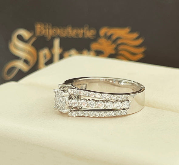 Kitty engagement ring ZER054 - Bijouterie Setor