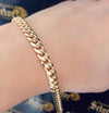 5mm Cuban link bracelet MB-18 - Bijouterie Setor