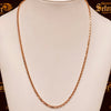 Rose gold link chain MC154 - Bijouterie Setor