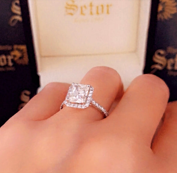 Elsa diamond engagement ring DER040 - Bijouterie Setor