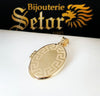 Oval locket P264 - Bijouterie Setor