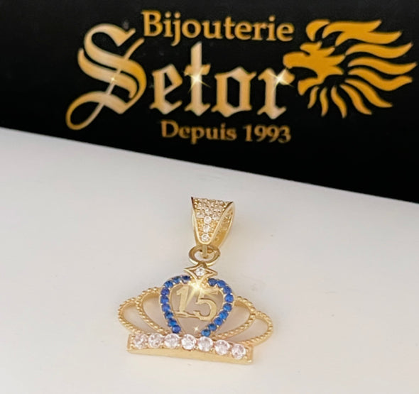 Quinceañera pendant P325 - Bijouterie Setor