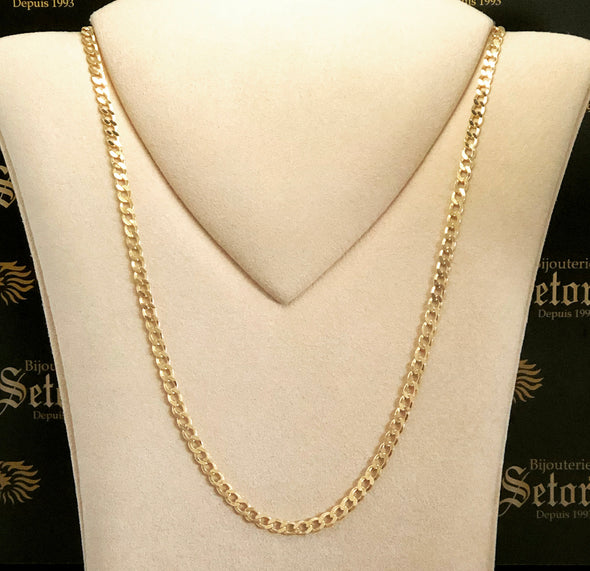 4MM Gourmet chain MC095 - Bijouterie Setor