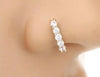 Ariella hoop nose ring BP23 - Bijouterie Setor