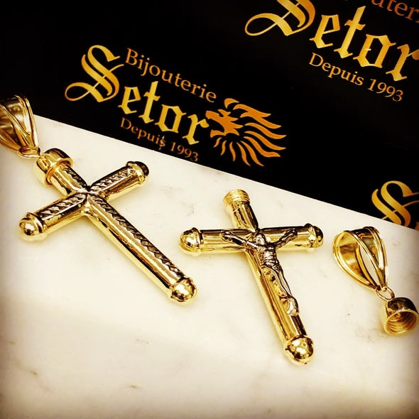 Urn cross pendant P198 - Bijouterie Setor