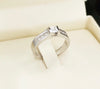 Princess engagement ring ZER054 - Bijouterie Setor