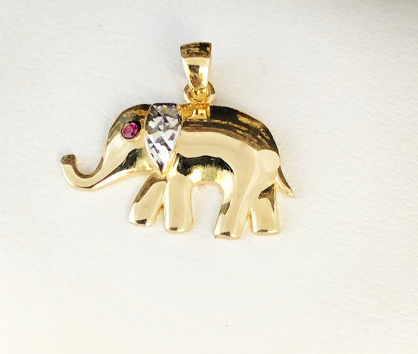 Pendentif éléphant P189 - Bijouterie Setor