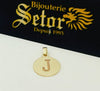 Initial pendant NC071 - Bijouterie Setor