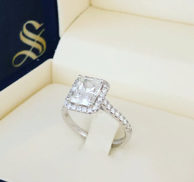 Elsa diamond engagement ring DER040 - Bijouterie Setor