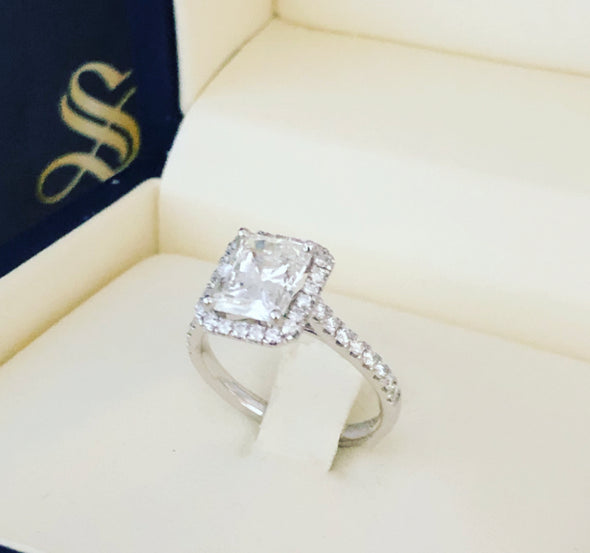 Elsa diamond engagement ring DER040 - Bijouterie Setor