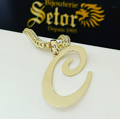 Pendentif initial NC073 - Bijouterie Setor