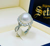 Perla diamond ring WDR044 - Bijouterie Setor