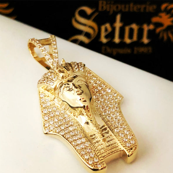 Pharaoh gold pendant P102 - Bijouterie Setor