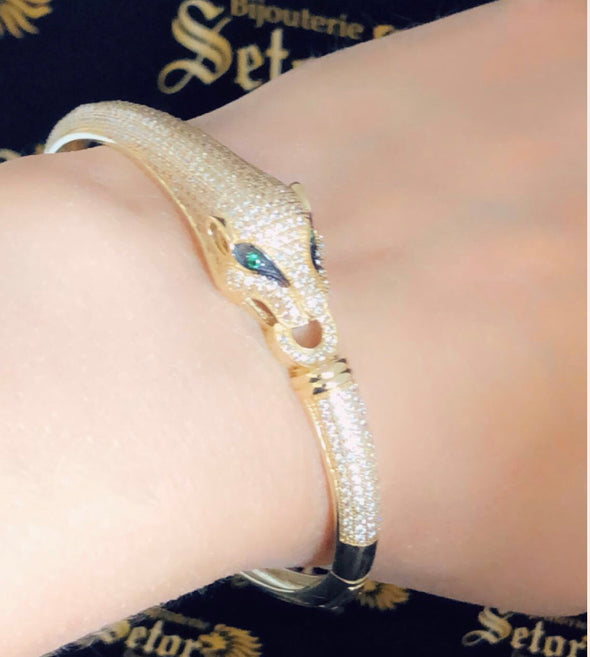 Panther bangle B-08 - Bijouterie Setor