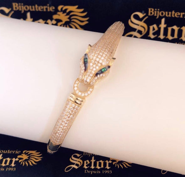 Panther bangle B-08 - Bijouterie Setor