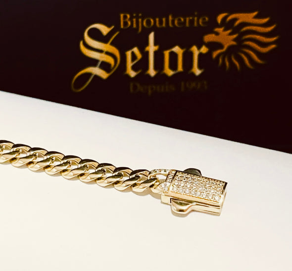 Bracelet cubain Dylan MB114 - Bijouterie Setor