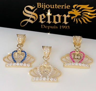 Quinceañera pendant P325 - Bijouterie Setor