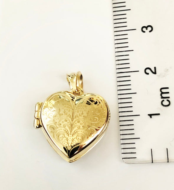 Heart locket P265 - Bijouterie Setor