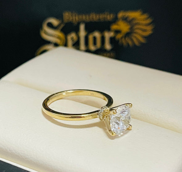 Kristie solitaire ring ZER072 - Bijouterie Setor