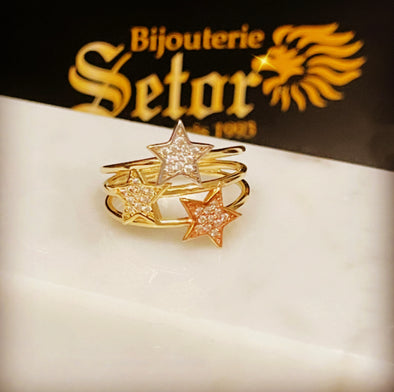 Trio stars WR184 - Bijouterie Setor