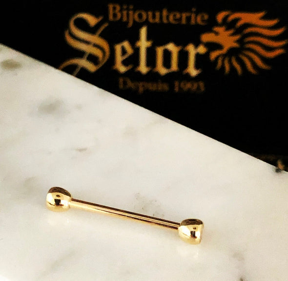 Tongue piercing BP006 - Bijouterie Setor