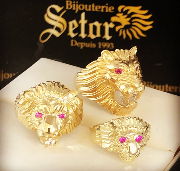 Lion ring MR146 - Bijouterie Setor