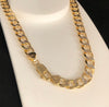 Diamond cut gourmet chain MC120 - Bijouterie Setor