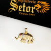 Pendentif éléphant P189 - Bijouterie Setor