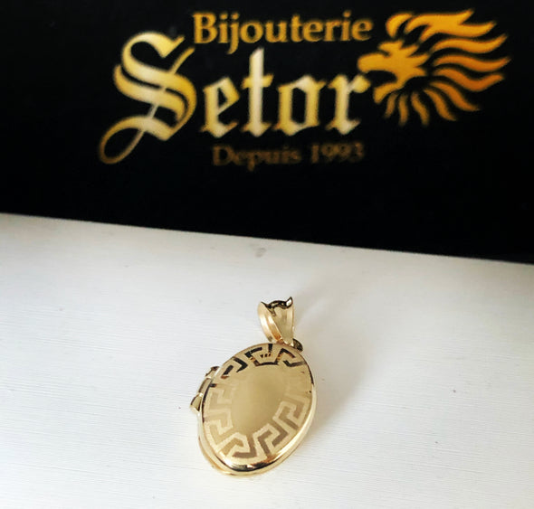 Oval locket P264 - Bijouterie Setor