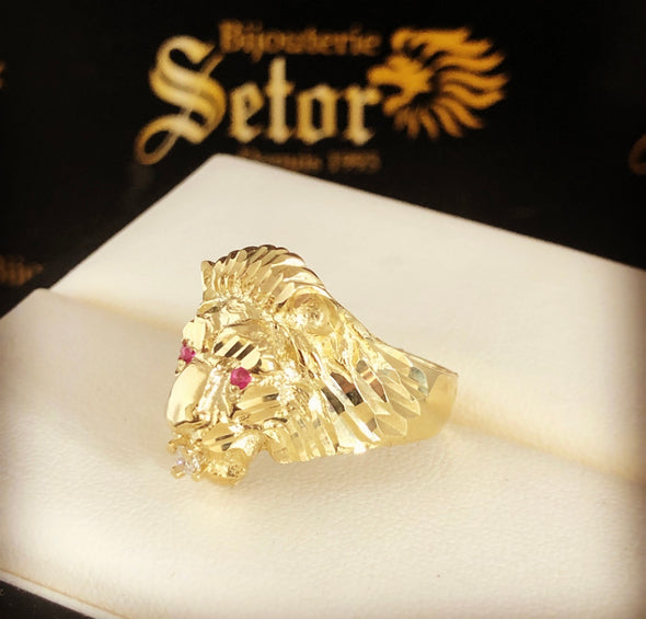 Lion ring MR146 - Bijouterie Setor