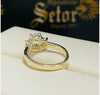 Trinity engagement ring ZER067 - Bijouterie Setor