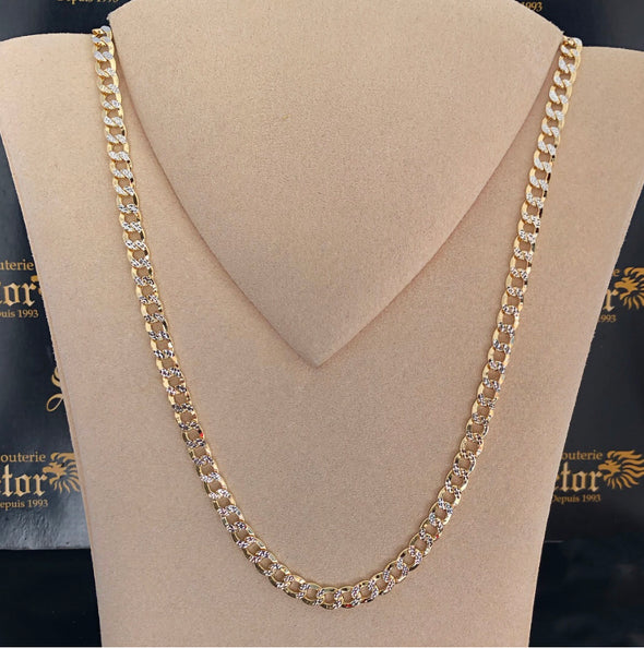 Diamond cut Gourmet chain MC121 - Bijouterie Setor