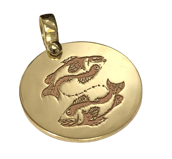 Zodiac sign pendant P287 - Bijouterie Setor