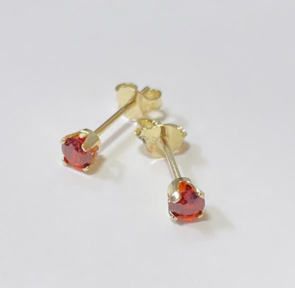 Birthstone earrings E199 - Bijouterie Setor