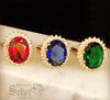 Sapphire, Ruby,Emerald ring rings WR075 - Bijouterie Setor