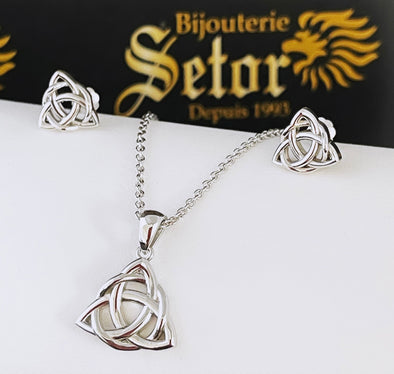 Set Triquetra S043 - Bijouterie Setor